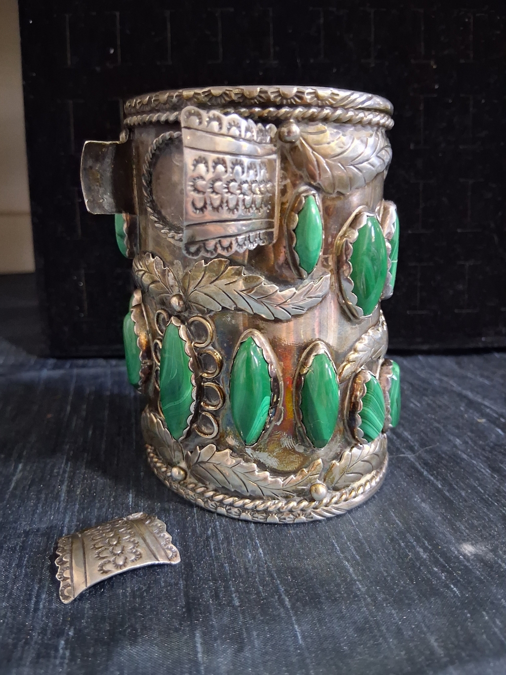 Native American Sterling Silver Watch Cuff Bracelet Vintage Jewelry Men's Unisex - Picture 4 of 17